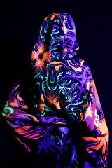 Пончо светящееся ShivaOM Orange